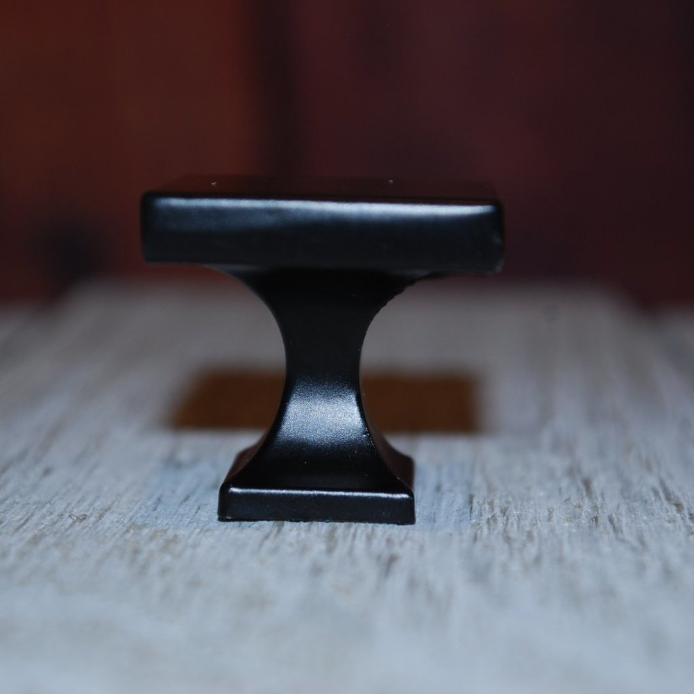 black square drawer knobs 10pk - Picture 4 of 5